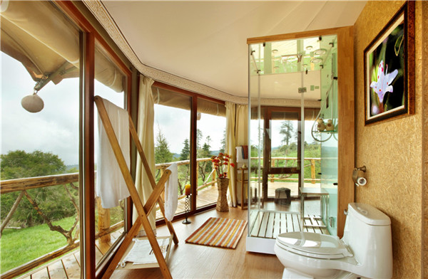 Roughing it in comfort