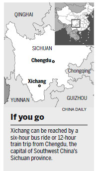 In southwest Sichuan, a trip to the lake is a winter's treat