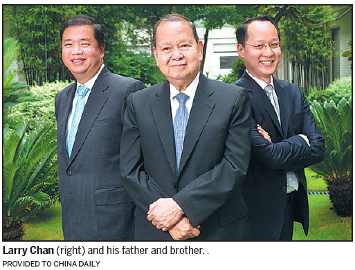 Taking over the reins and stepping into his father's shoes