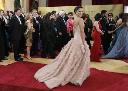 Best actress nominee Penelope Cruz, nominated for her role in 