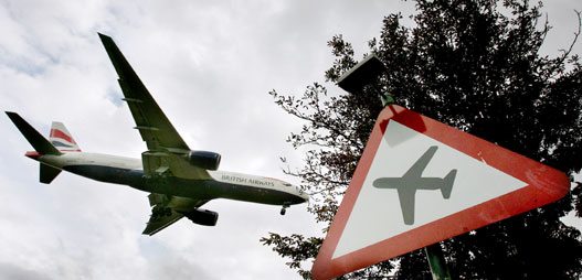 Terror alert in the air