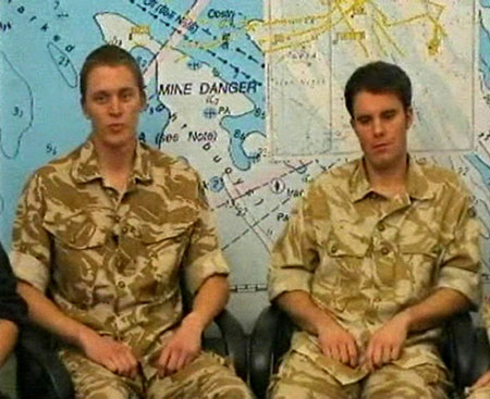 Iranian TV airs new video of detained sailors