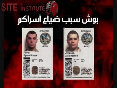 US finds IDs of 2 GIs missing in Iraq