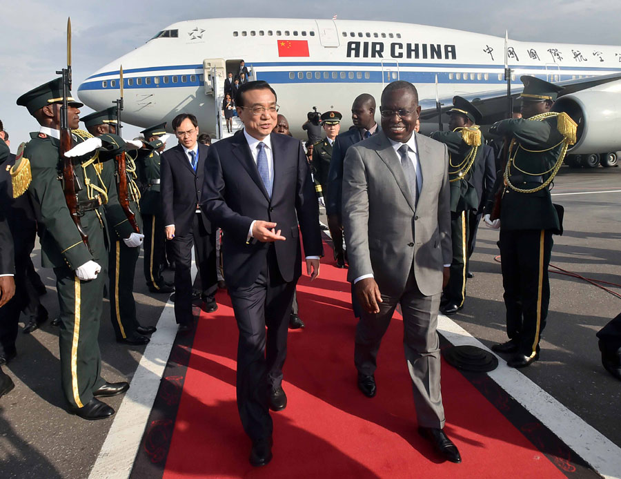 In photos: Chinese premier's visit to Africa