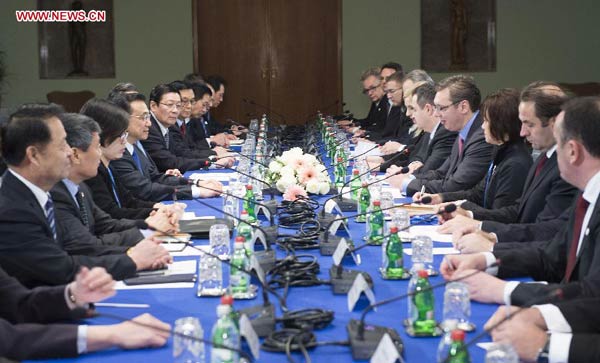 China, Serbia vow to upgrade strategic partnership to new level