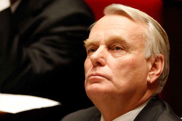 French Prime Minister Jean-Marc Ayrault attends the questions to the government session at the National Assembly in Paris November 12, 2013. French PM arrives in Beijing for visit