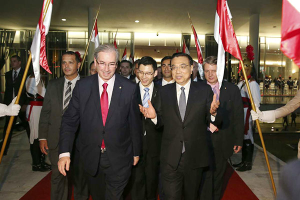 Premier meets president of Brazilian Chamber of Deputies