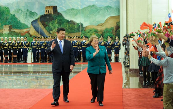 Chile builds on trade with China