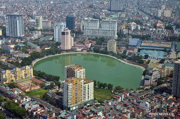 A view of Vietnam's capital Hanoi