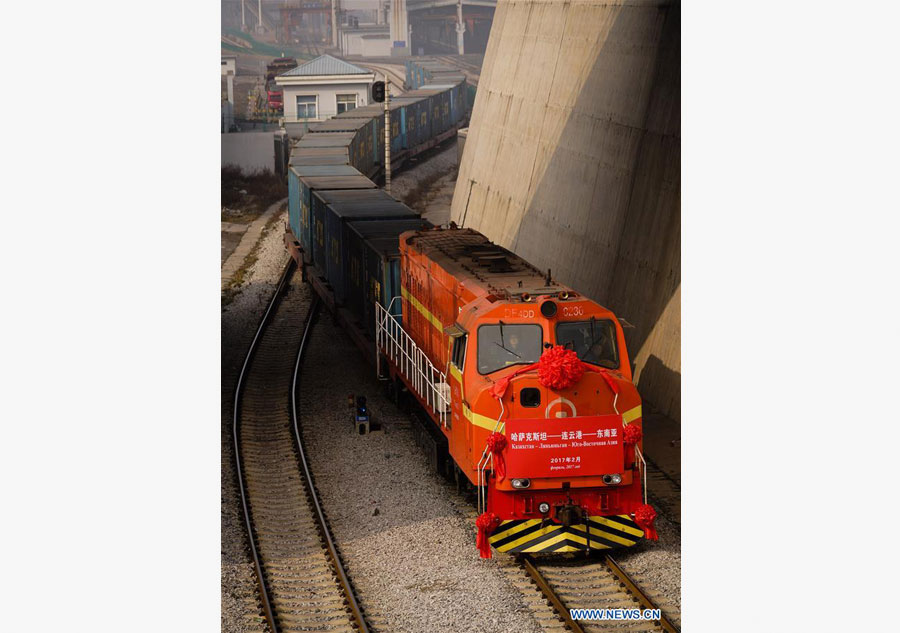 First batch of wheat from Kazakhstan arrives in Lianyungang port