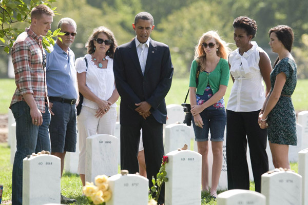 Obama: US stronger 10 years after 9/11 attacks Obama: US stronger 10 years after 9/11 attacks