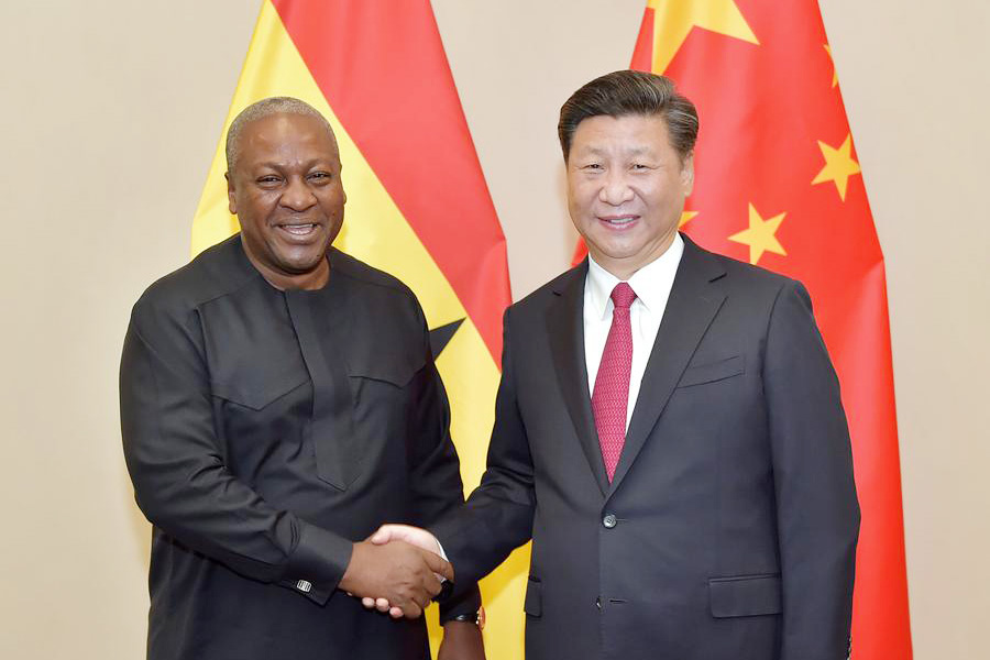 Joining hands: Xi and African leaders