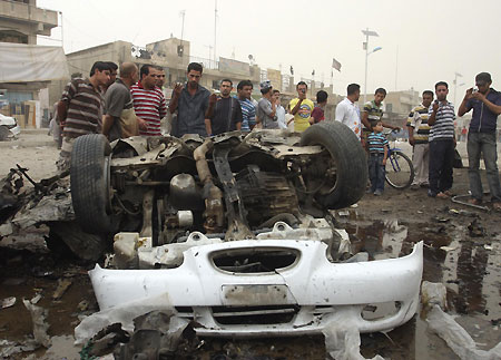 51 killed in twin car bombings in Iraq