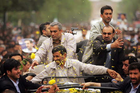 Iran President attacked by tear gas