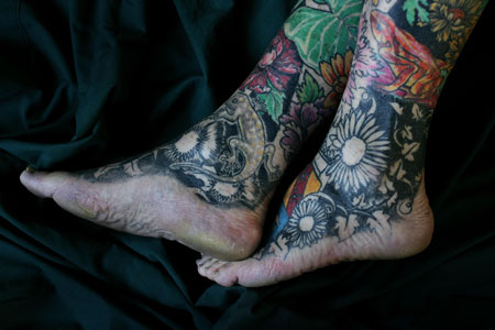 Aussie tatoo man pledges to donate skin to gallery