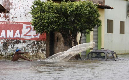 Tough times for flood-hit Brazilians