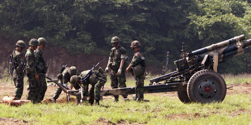 South Korea gears up military drills