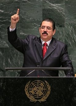 UN tells Honduras to reinstate president