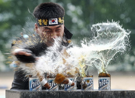 Anti-terrorist drill in Seoul