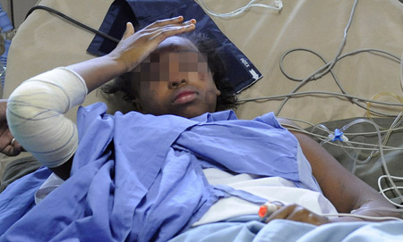 Only survior of Comoros plane crash arrives in Paris