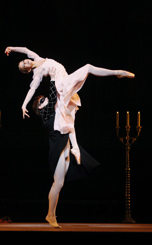 Ballet play 'Romeo and Juliet' rehearsed in London