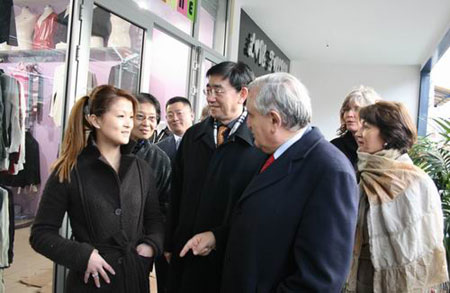 Chinese businessmen around the world