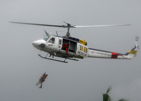 Typhoon Morakot whips East Asia
