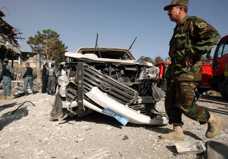 Taliban suicide attack kills 17 in Afghan capital