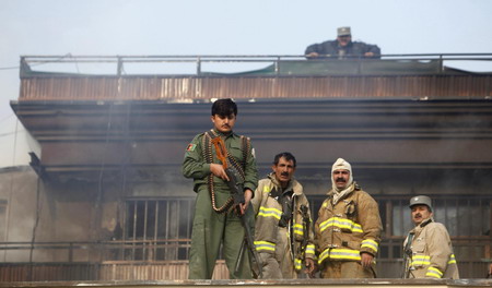 Afghan police: 12 die in attack on UN in Kabul