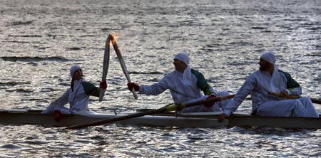 Winter Olympic Flame arrives in host Canada