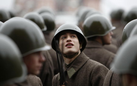 Military parade in Moscow in memory of WWII
