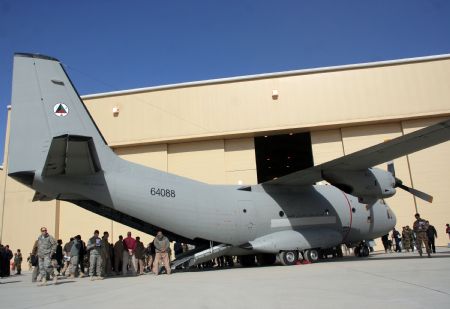 US donates military aircraft to Afghan air force