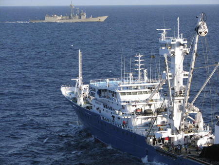 Somali pirates freed Spainish boat