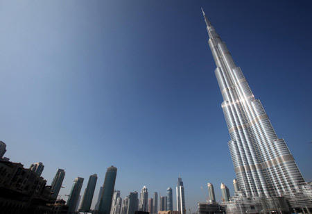 Dubai to open world's highest tower today