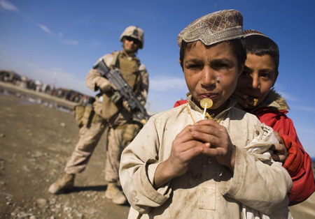 UK reporter, US Marine killed in Afghan blast