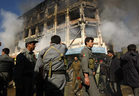 Afghans tighten security in Kabul after attack