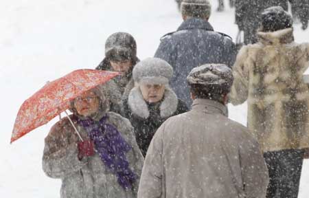 Moscow sees notable snow