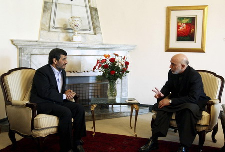 Iran leader: US playing 'game' in Afghanistan