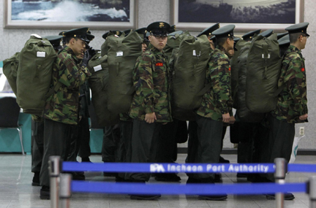 No sign of DPRK military near ship