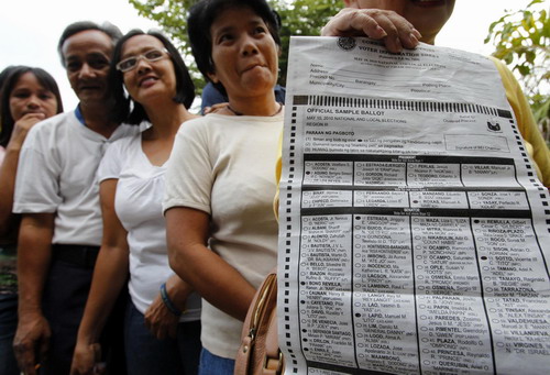 Voting for Philippine general election begins