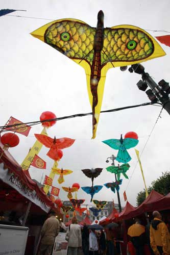 Germans shop at Chinese market in Hamburg