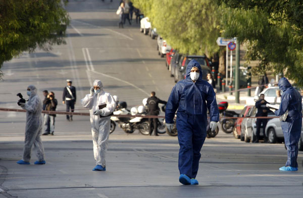 Greece: Suspects carried letter bomb for Sarkozy