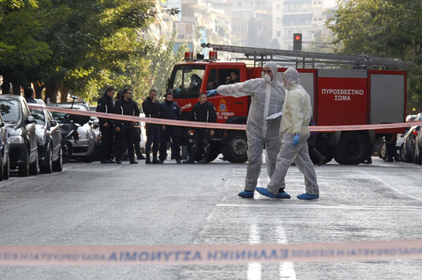 Greece: Suspects carried letter bomb for Sarkozy