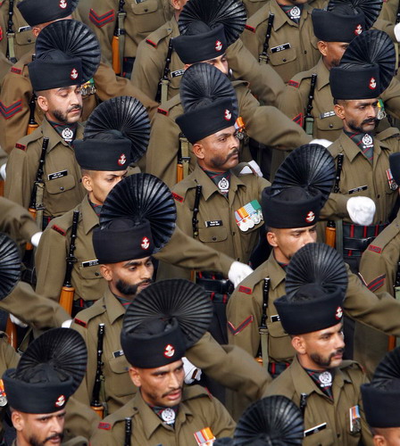 India rehearses Republican Day parade