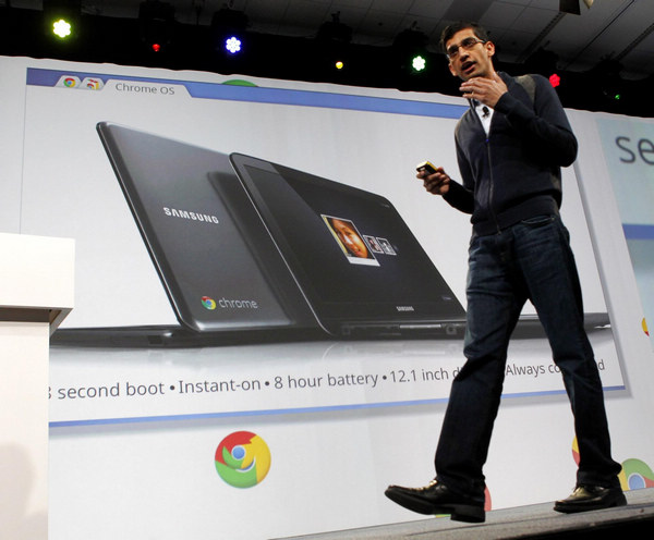 Laptop computers using Google's Chrome operating system will go on sale in June, as the world's No 1 Internet search engine challenges Microsoft Corp and Apple on their home turf. Google launches Chrome PCs, takes on Microsoft