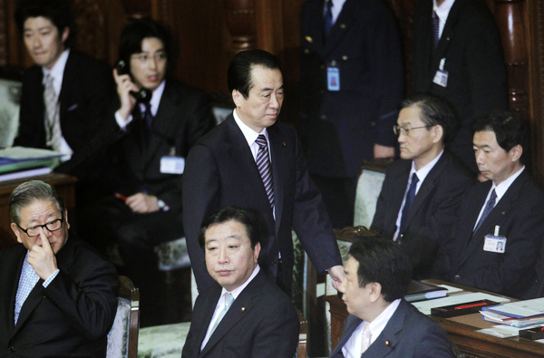 Whoa...Japan PM Kan survives no-confidence vote