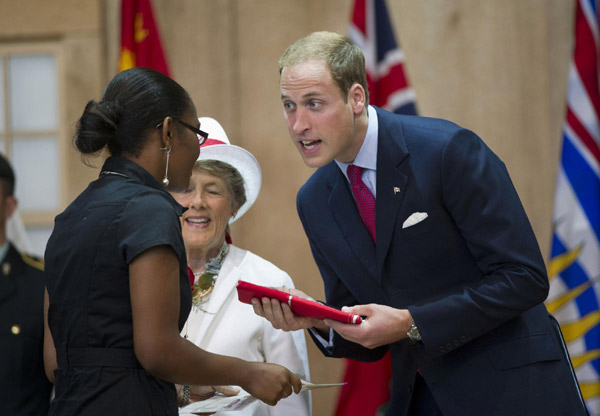 Prince William, Kate charm Canada on royal visit