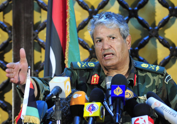 Libya rebel forces' chief of staff dead Libya rebel forces' chief of staff dead