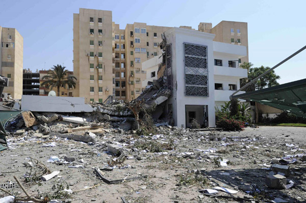 Blasts, heavy gunfire heard in Libyan capital Blasts, heavy gunfire heard in Libyan capital