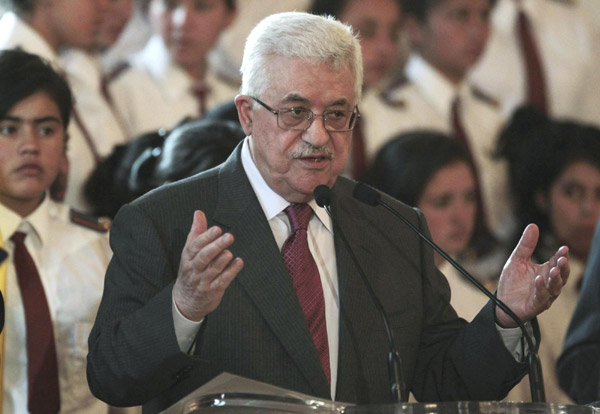 Palestine ready to negotiate with Israel: Abbas Palestine ready to negotiate with Israel: Abbas